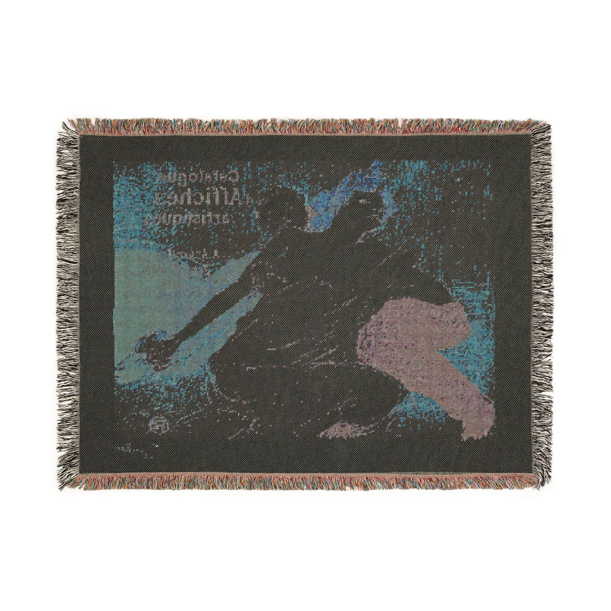 Henri de Toulouse-Lautrec - Debauchery (second plate) | Woven Tapestry Blanket