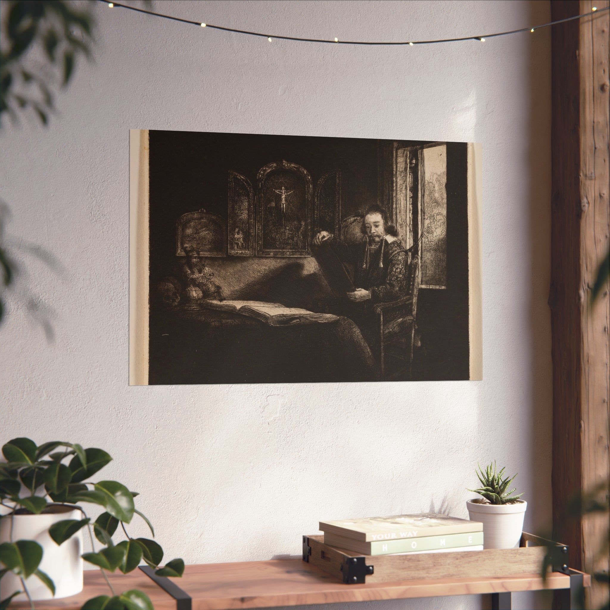 Rembrandt van Rijn - Abraham Francen, Apothecary | Fine Art Poster