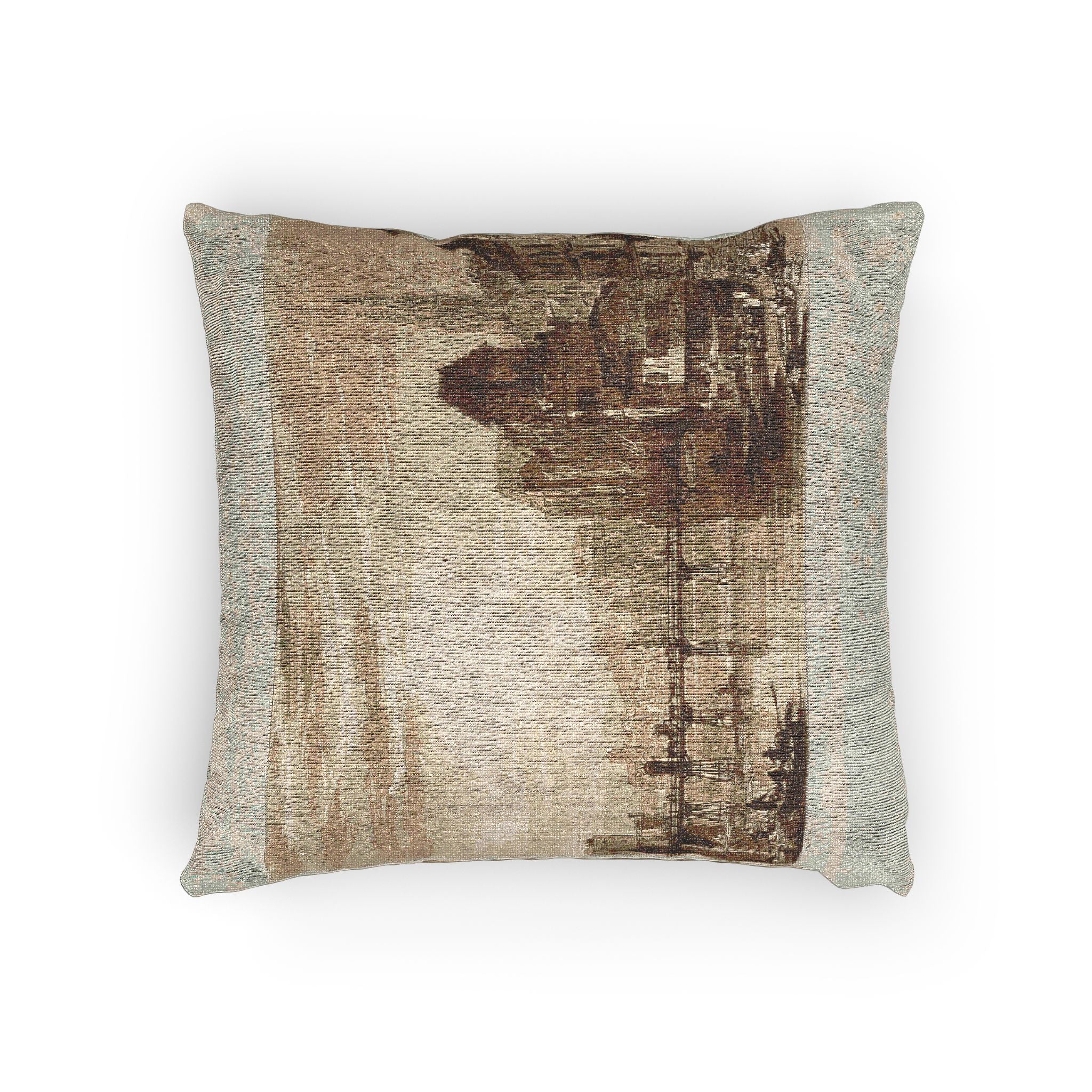 Joseph Mallord William Turner - Basle, plate 5 from Liber Studiorum | Woven Pillow