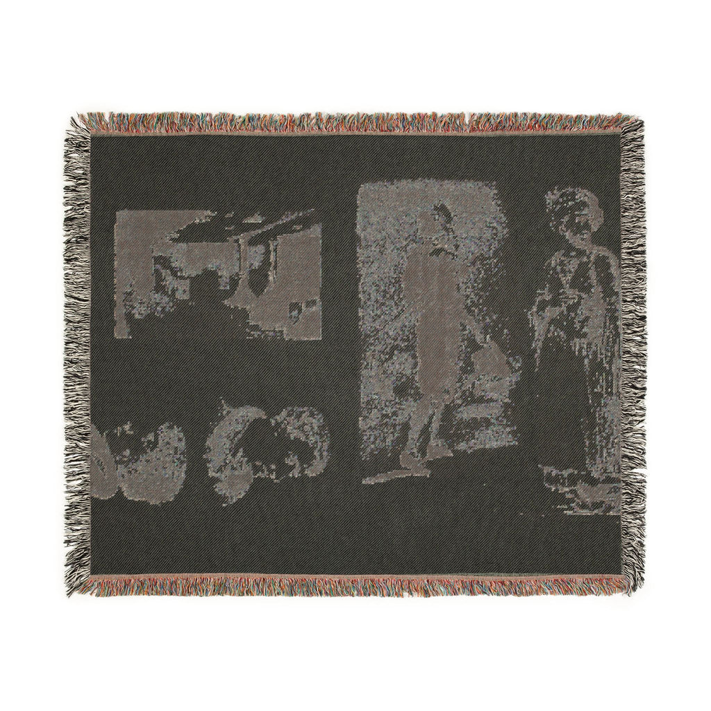 Eugène Delacroix - Sheet of Sketches | Woven Tapestry Blanket