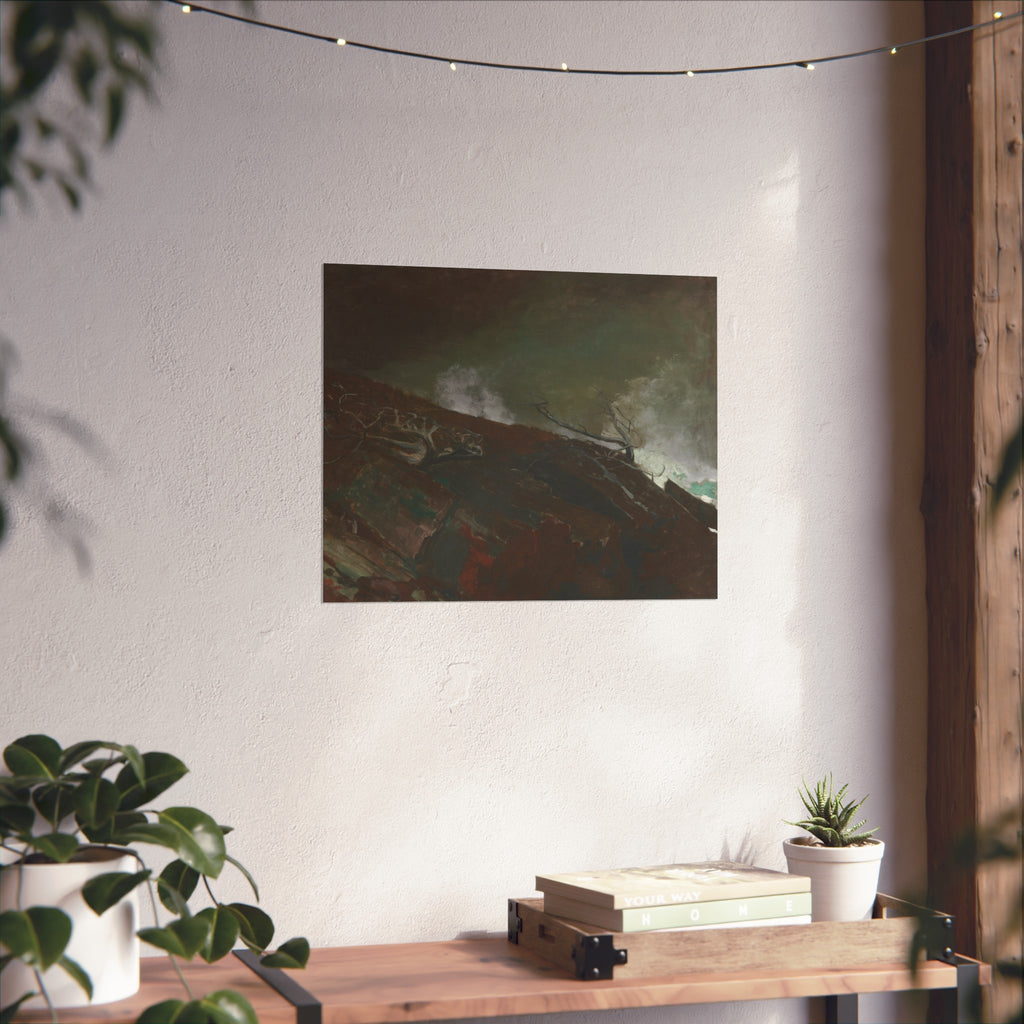 Winslow Homer - Coast of Maine | Fine Art Poster