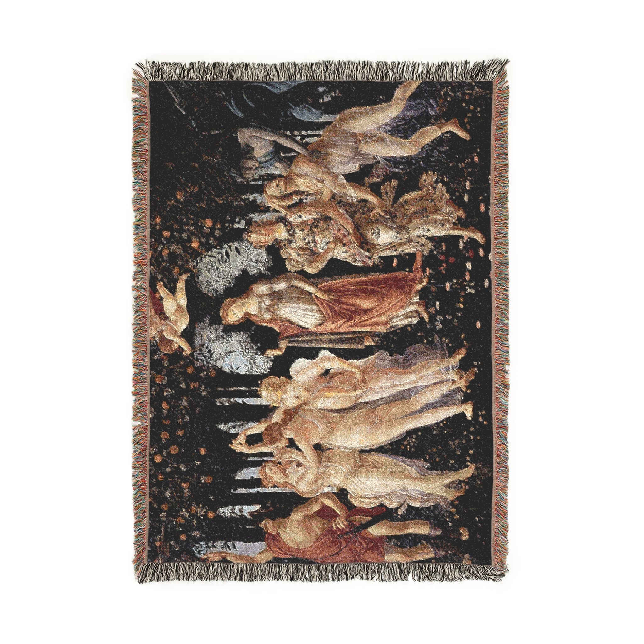 Botticelli-primavera | Woven Tapestry Blanket