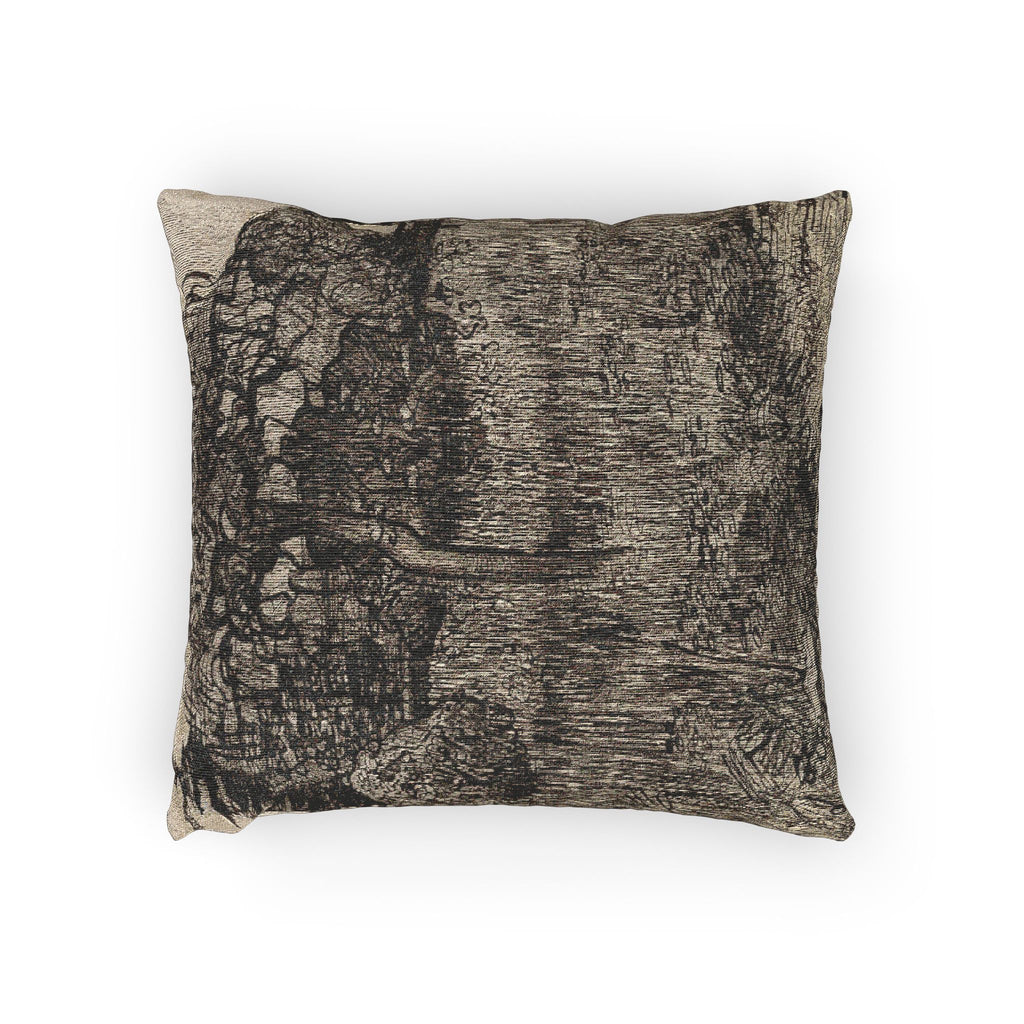 Vincent van Gogh - Weeping Tree | Woven Pillow