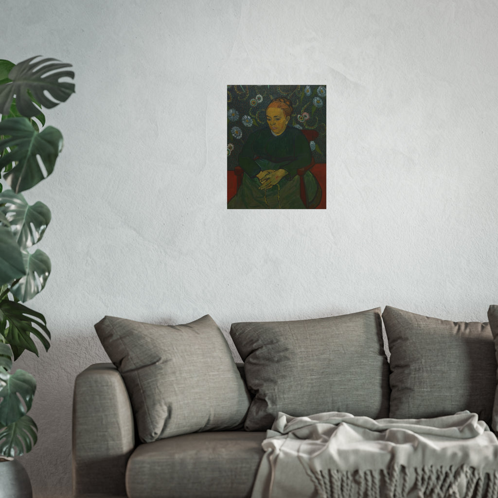 Vincent van Gogh - La Berceuse (Madame Roulin) | Fine Art Poster