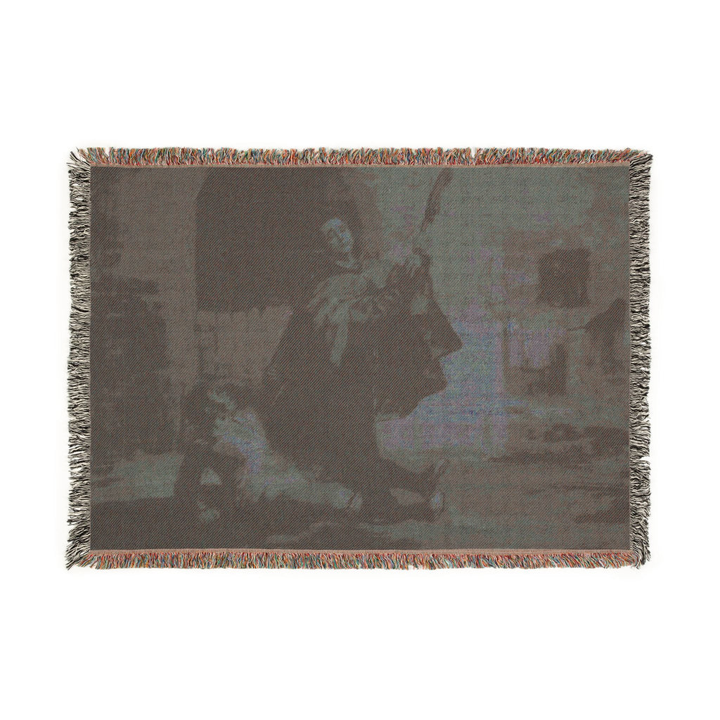 Francisco José de Goya y Lucientes - Friar Pedro Clubs El Maragato with the Butt of the Gun | Woven Tapestry Blanket