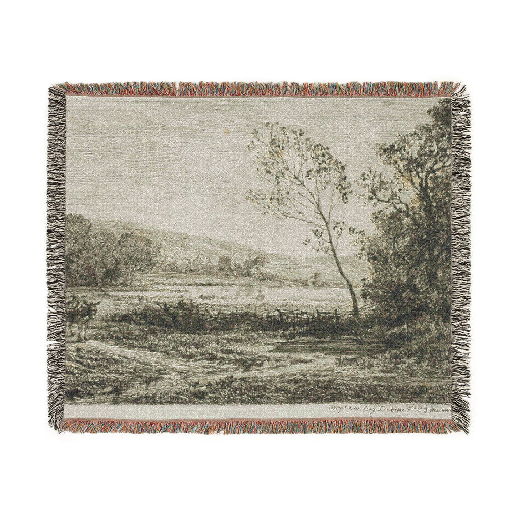 Charles François Daubigny - Autumn | Woven Tapestry Blanket
