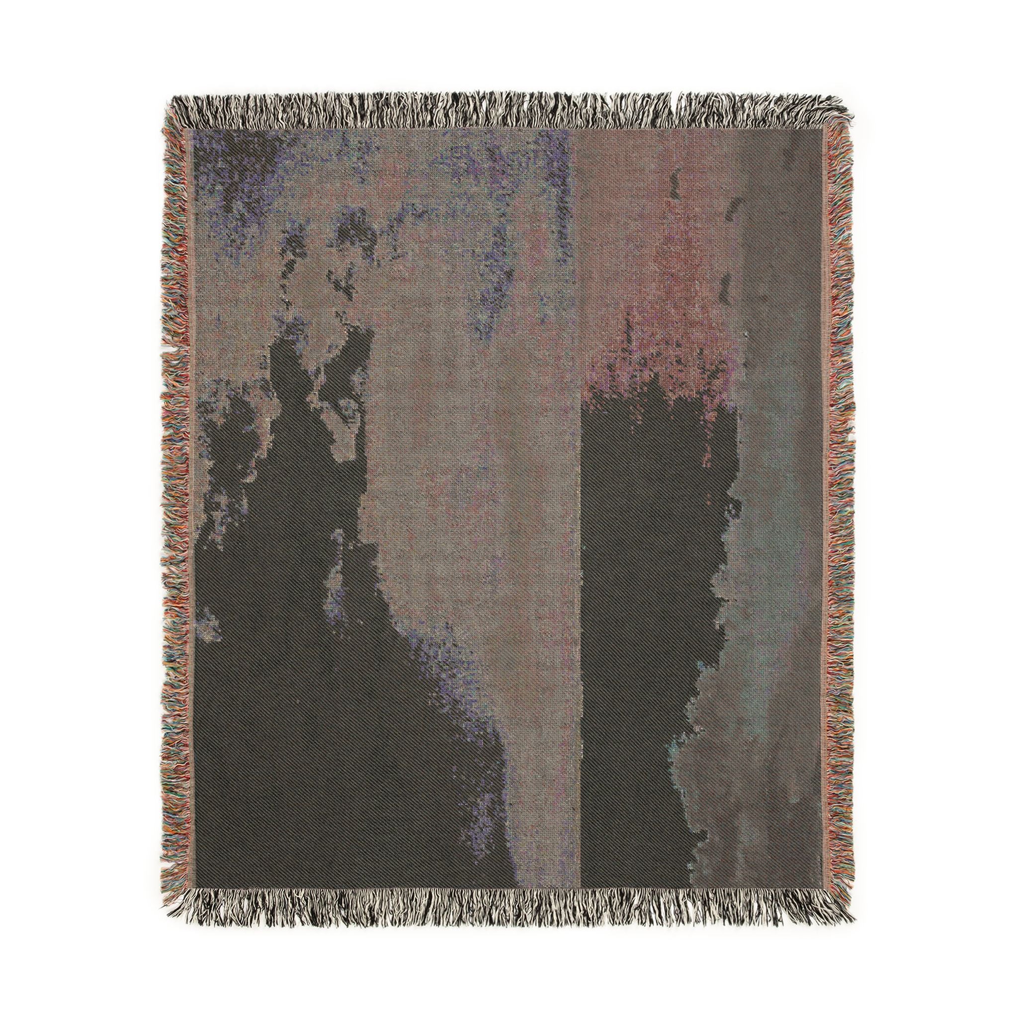 Winslow Homer - Breaking Storm, Coast of Maine | Woven Tapestry Blanket