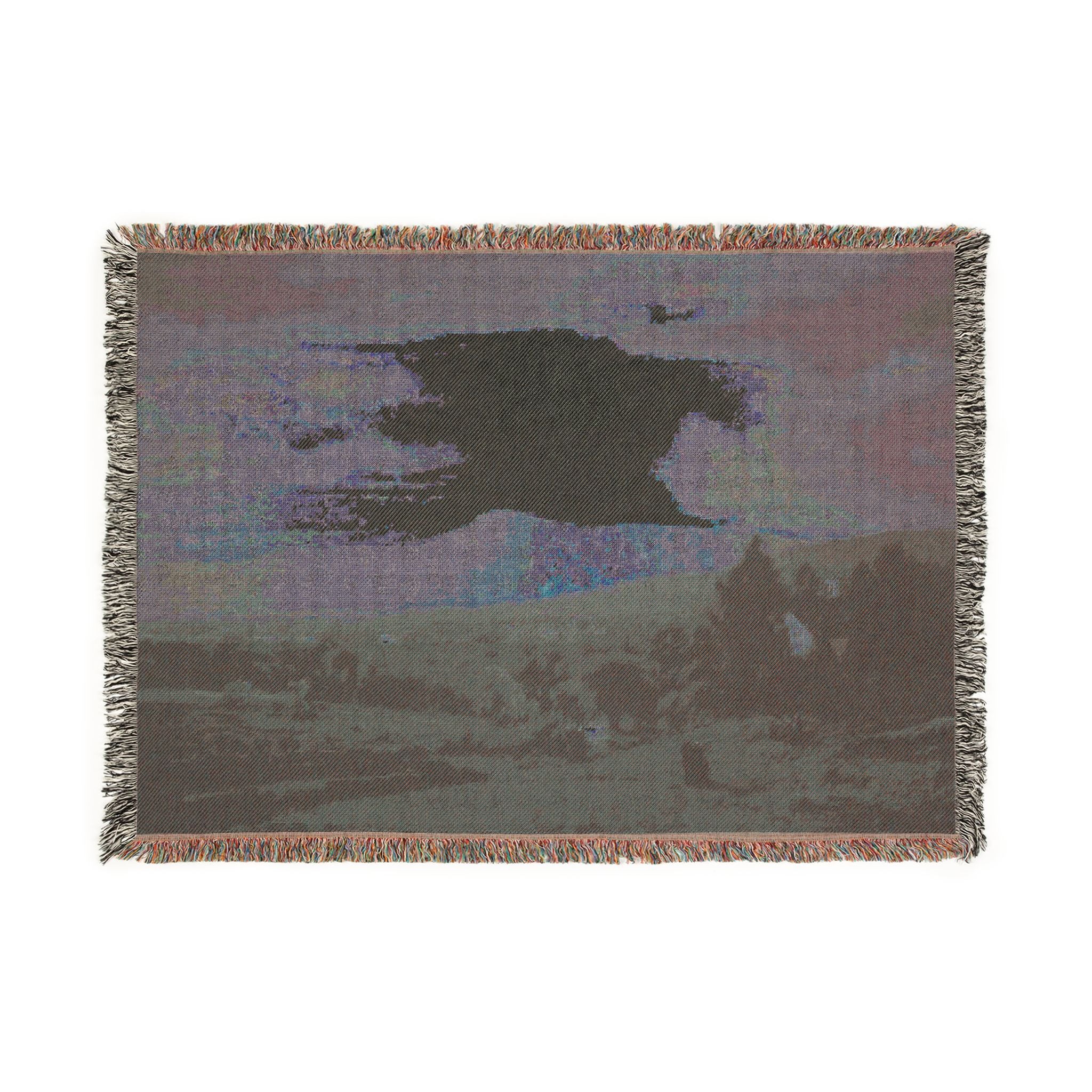 George Inness - Catskill Mountains | Woven Tapestry Blanket
