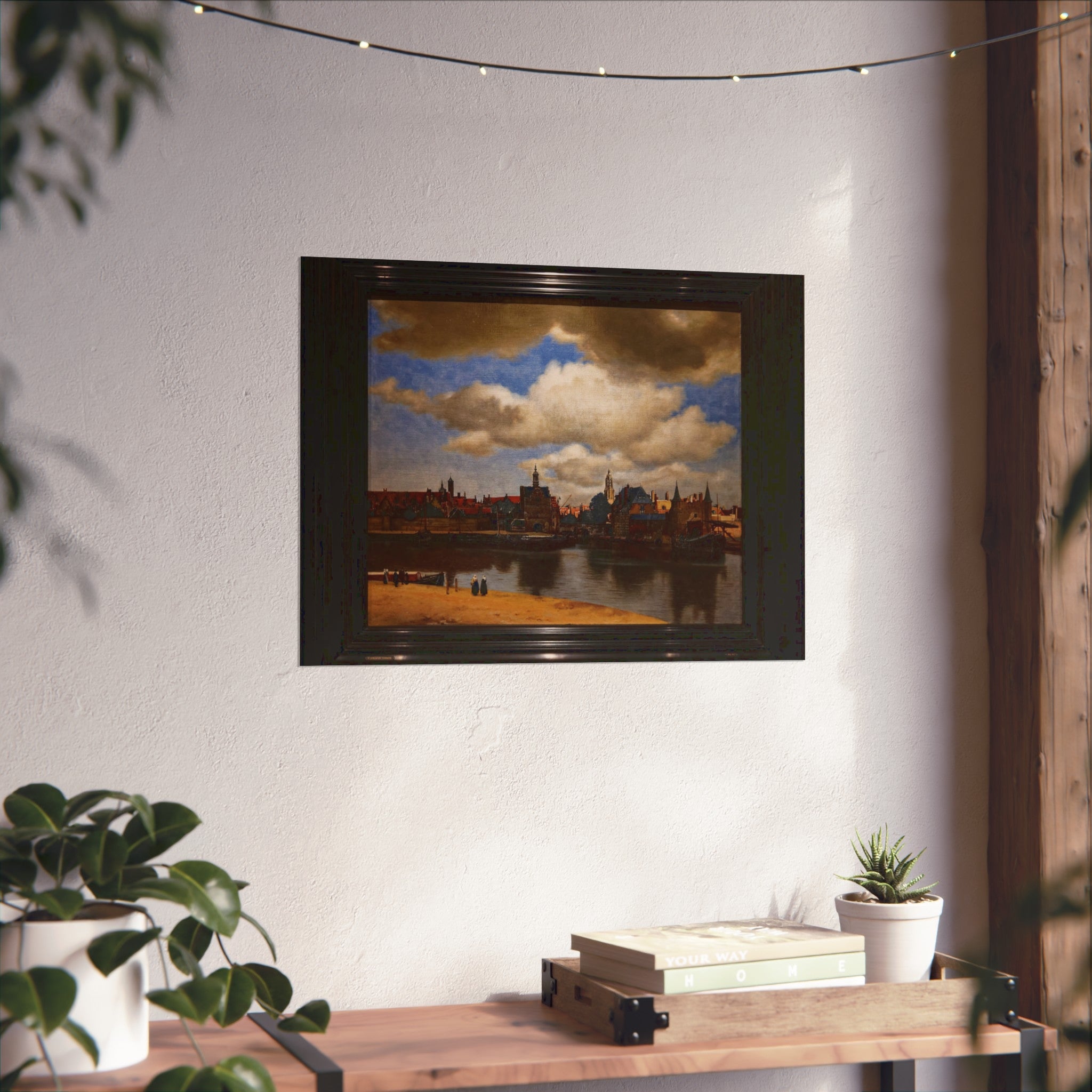 Den Haag - Mauritshuis - Johannes Vermeer (1632-1675) - View of Delft c. 1660-1661 | Fine Art Poster