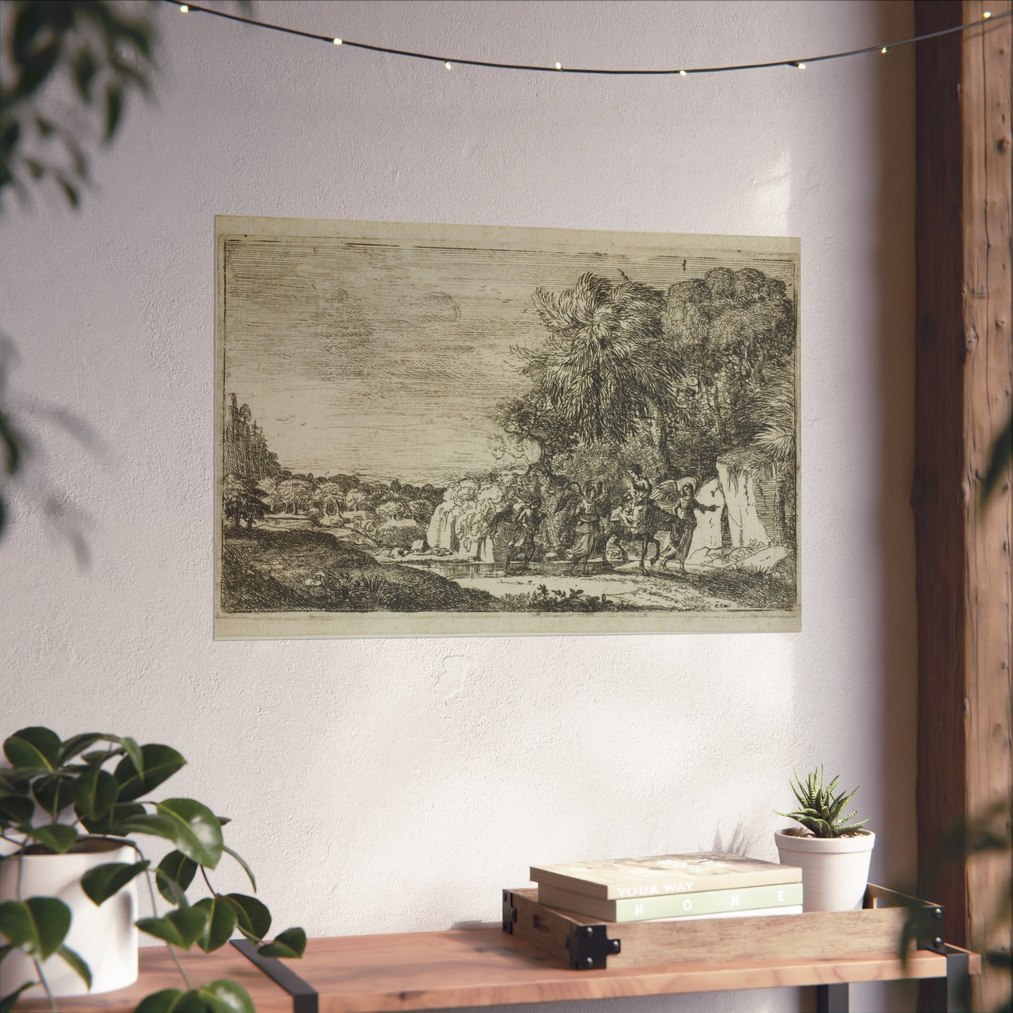 Claude Lorrain - The Flight into Egypt | Fine Art Poster