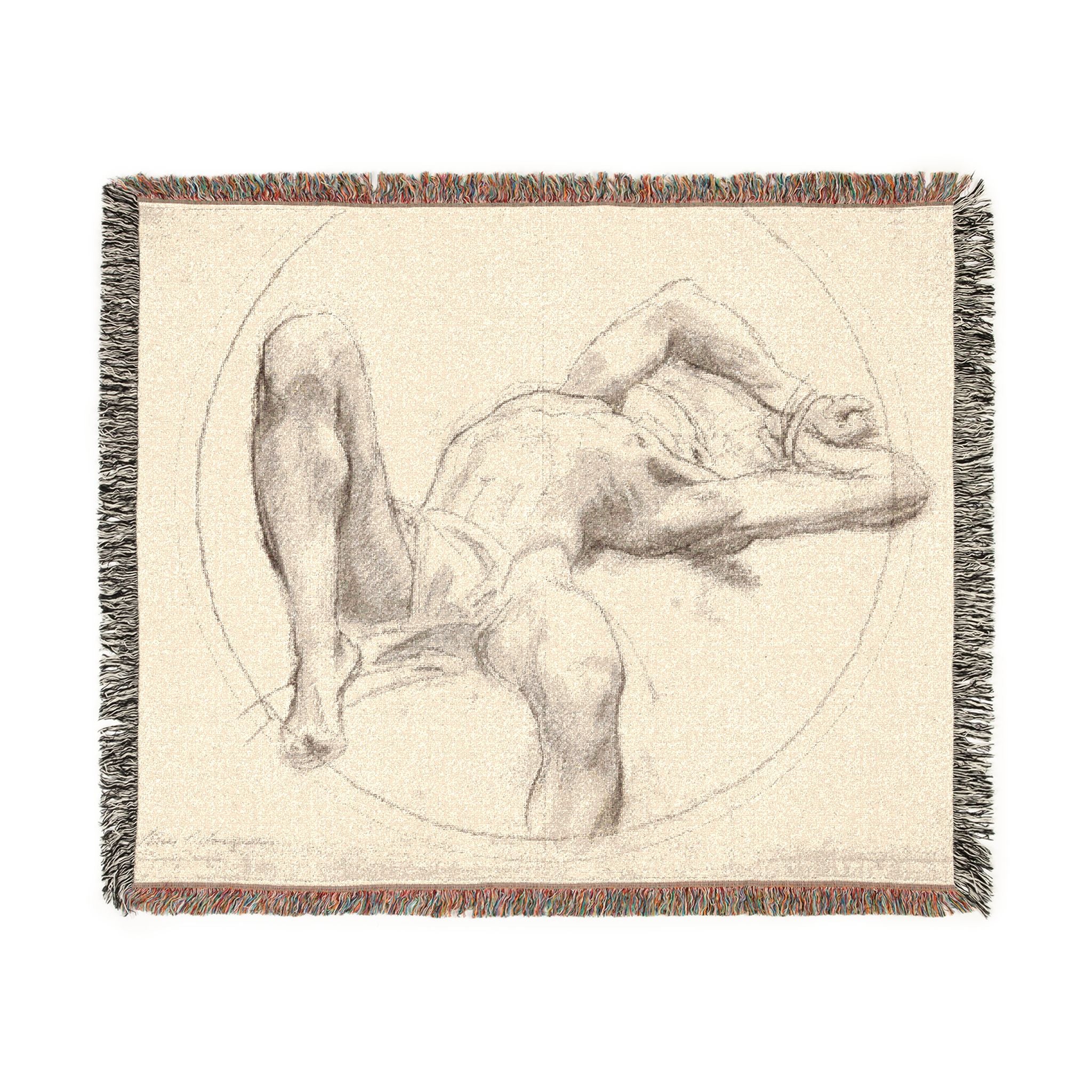 Bound Man John Singer Sargent Tapestry Blanket
