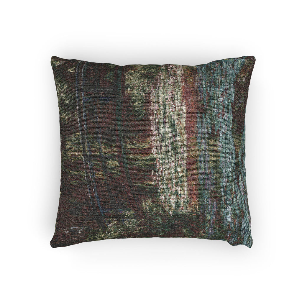 Claude Monet - Water Lily Pond | Woven Pillow