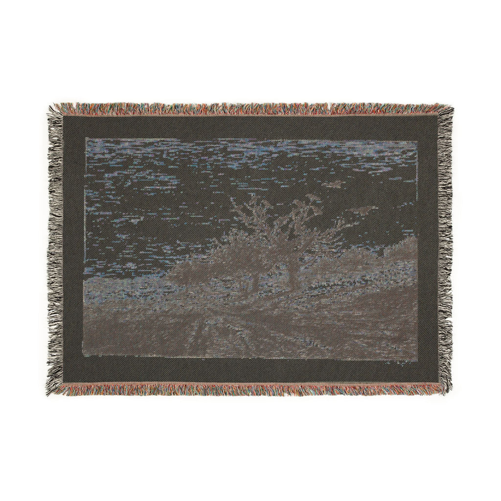Charles François Daubigny - Crows in a Tree | Woven Tapestry Blanket