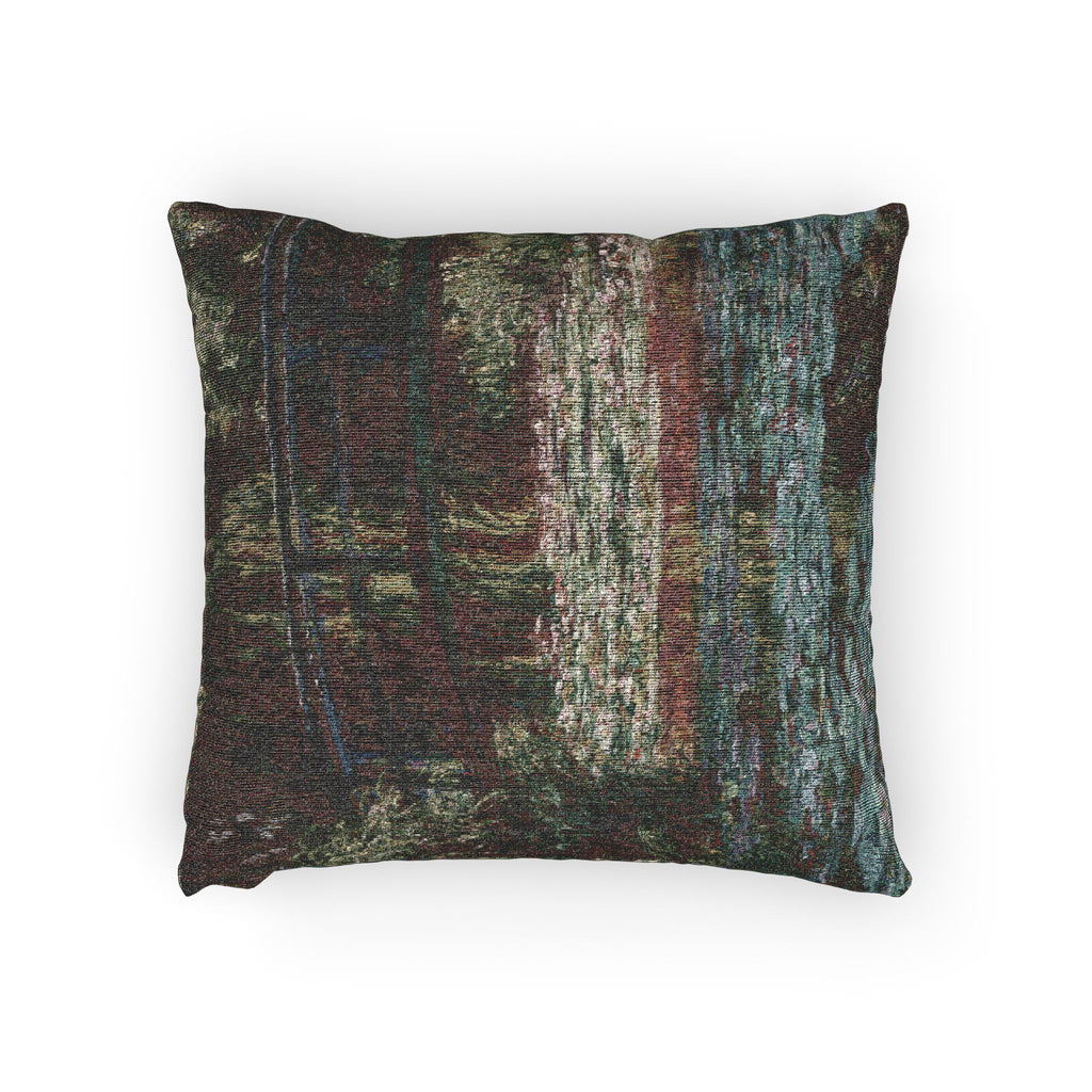 Claude Monet - Water Lily Pond | Woven Pillow