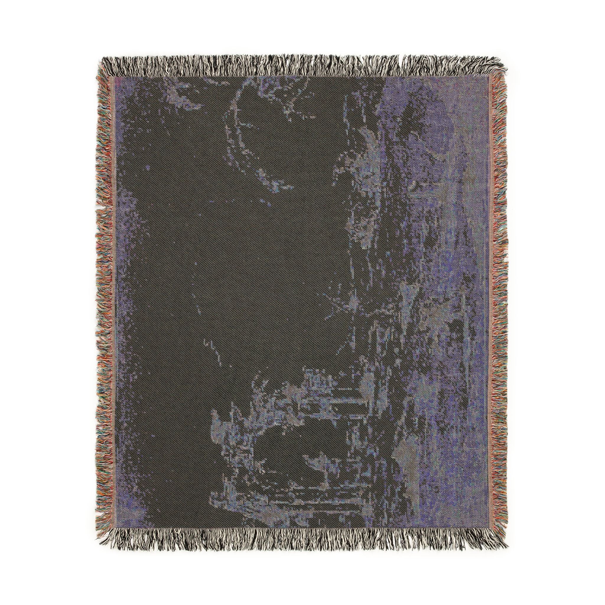 Francesco Guardi - Capriccio with a Squall on the Lagoon | Woven Tapestry Blanket