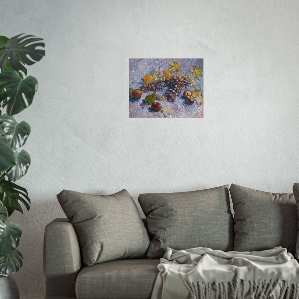 Vincent van Gogh - Grapes, Lemons, Pears, and Apples | Fine Art Poster