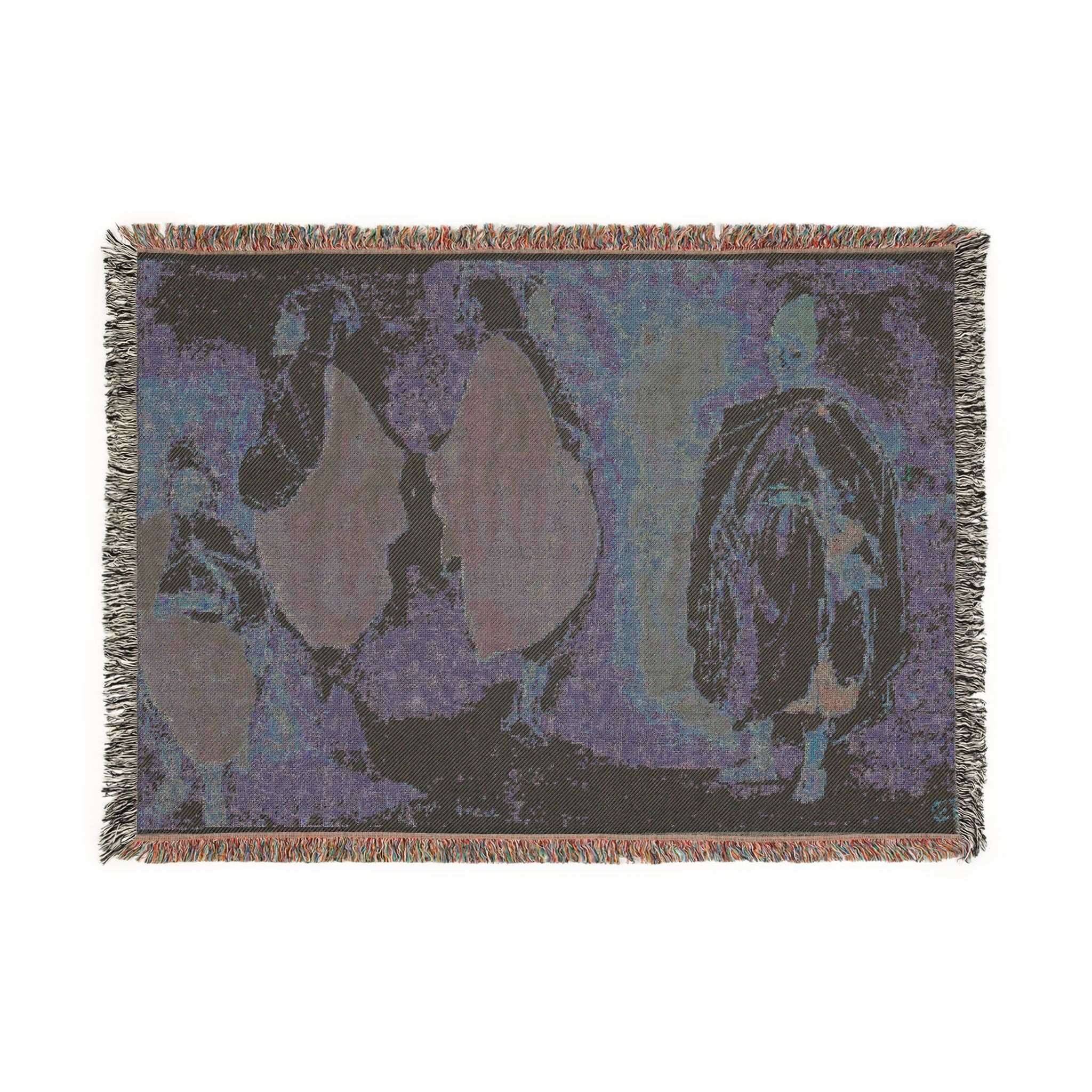 Eugène Delacroix - Four Sketches of Arab Men | Woven Tapestry Blanket
