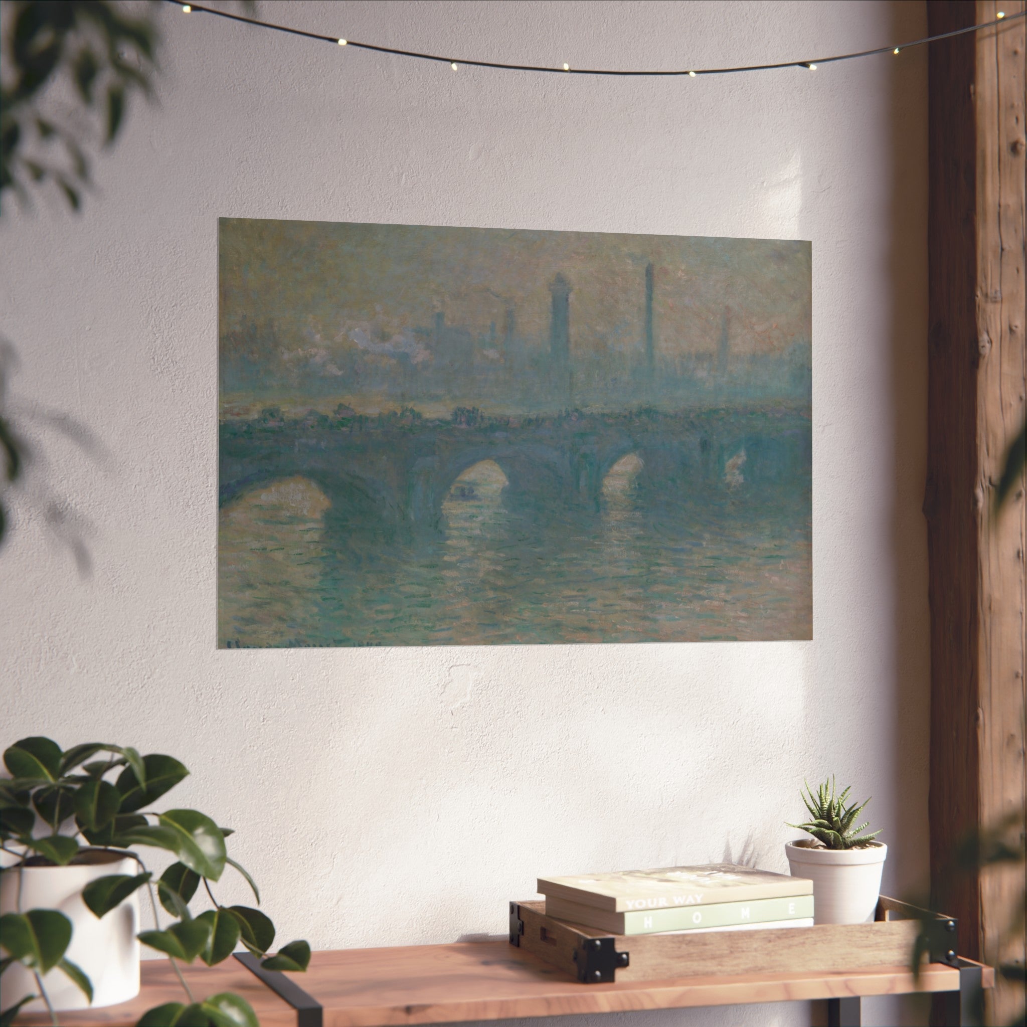Claude Monet - Waterloo Bridge, Gray Weather | Fine Art Poster