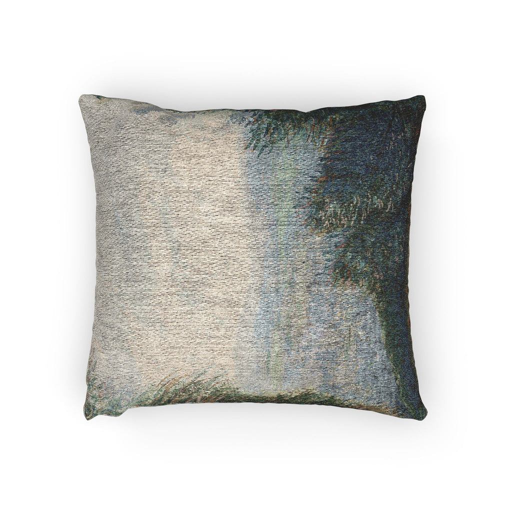 Pierre-Auguste Renoir - The Auvers Valley on the Oise River | Woven Pillow