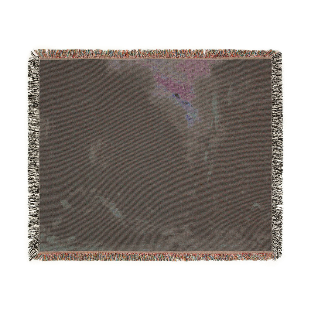 Gustave Courbet - The Valley of Les Puits-Noir | Woven Tapestry Blanket