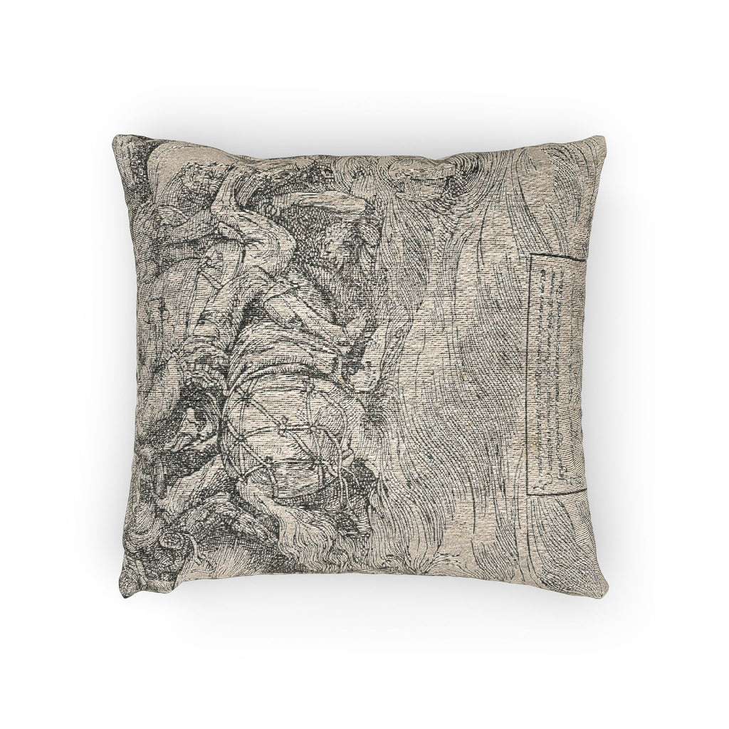 Titian - The Submersion of Pharaoh's Army in the Red Sea | Woven Pillow