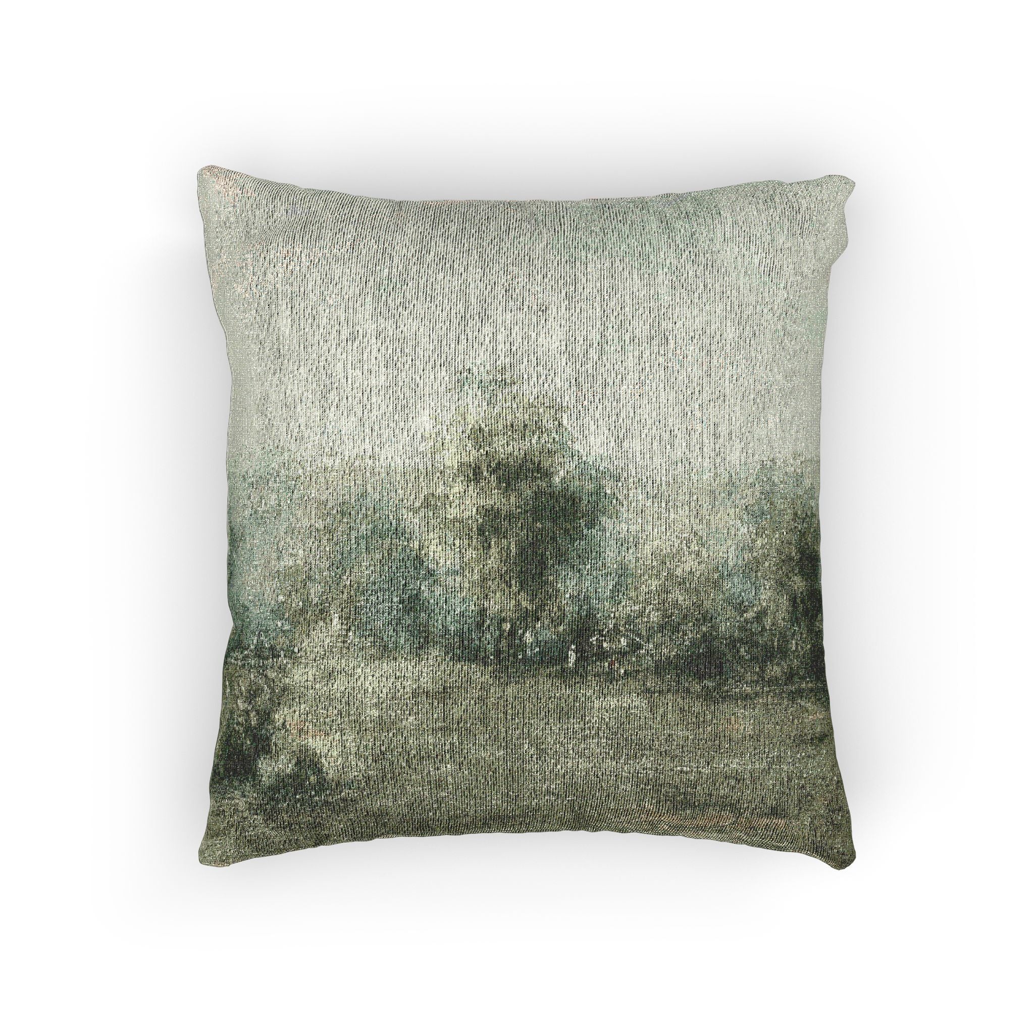George Inness - Landscape | Woven Pillow