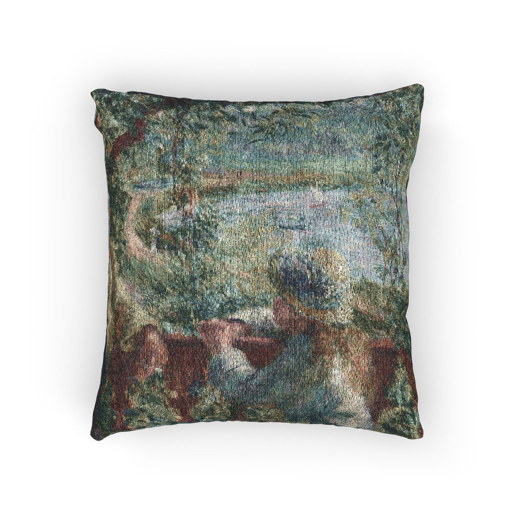Pierre-Auguste Renoir - Near the Lake | Woven Pillow