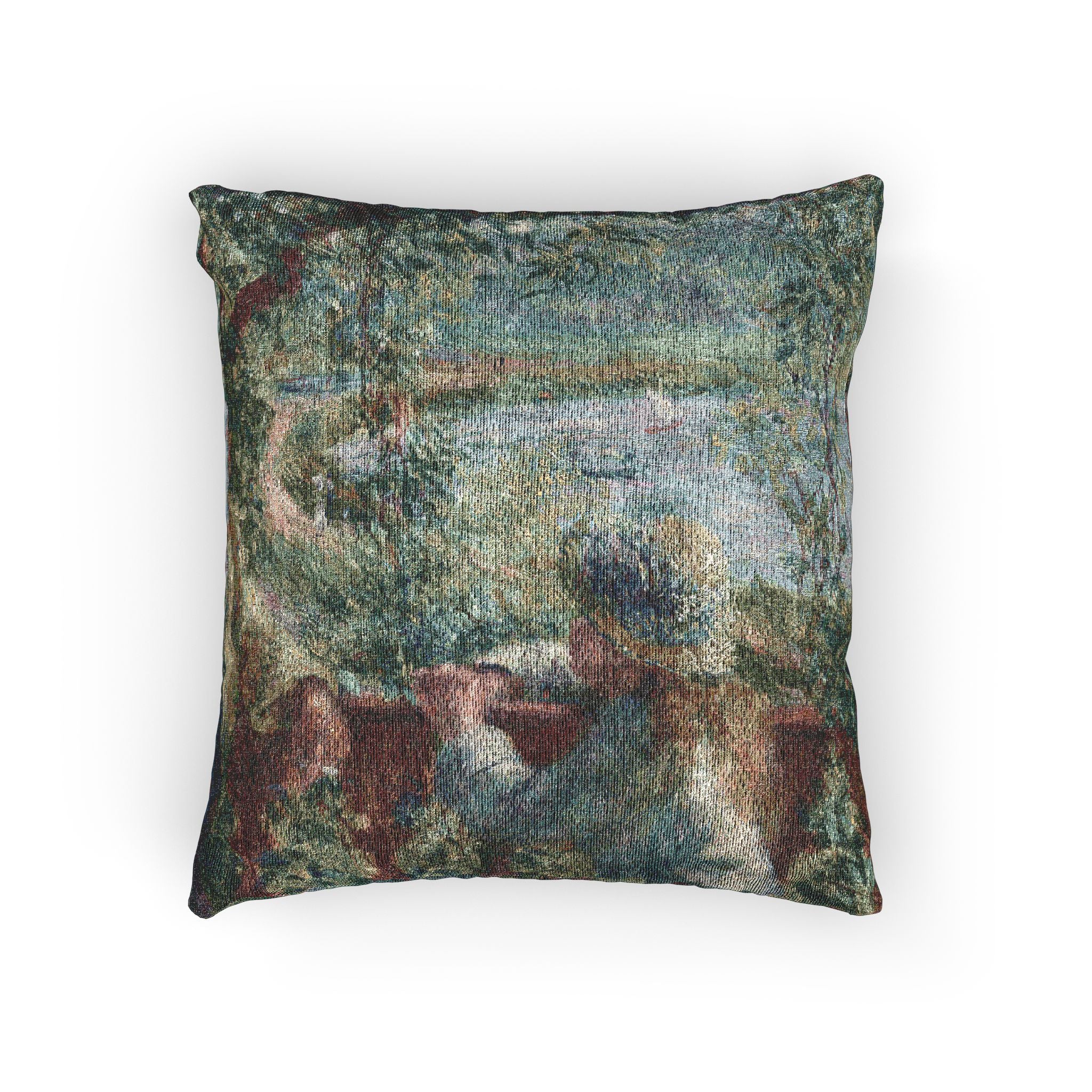 Pierre-Auguste Renoir - Near the Lake | Woven Pillow