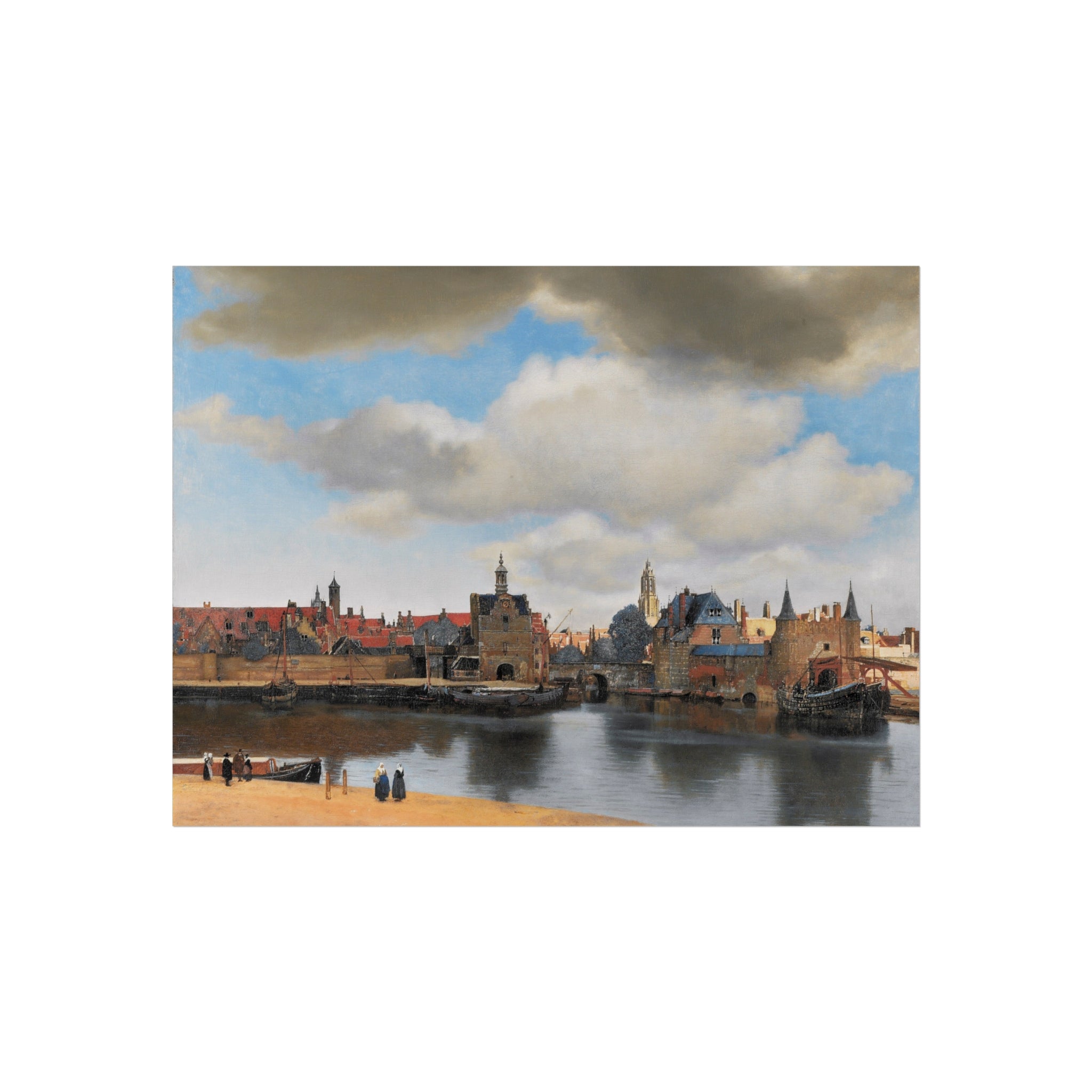 View of Delft, by Johannes Vermeer | Fine Art Poster