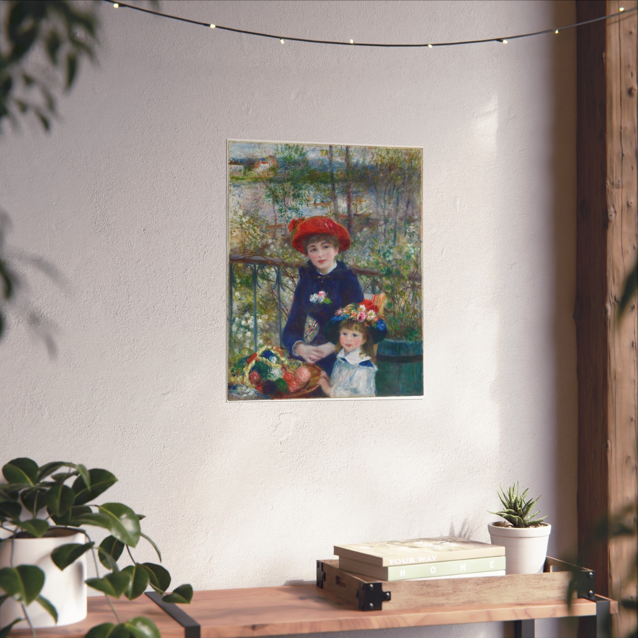 Pierre-Auguste Renoir - Two Sisters (On the Terrace) | Fine Art Poster