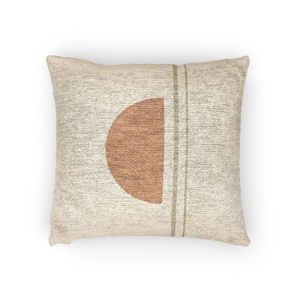 Ochre Low Sun Woven Pillow