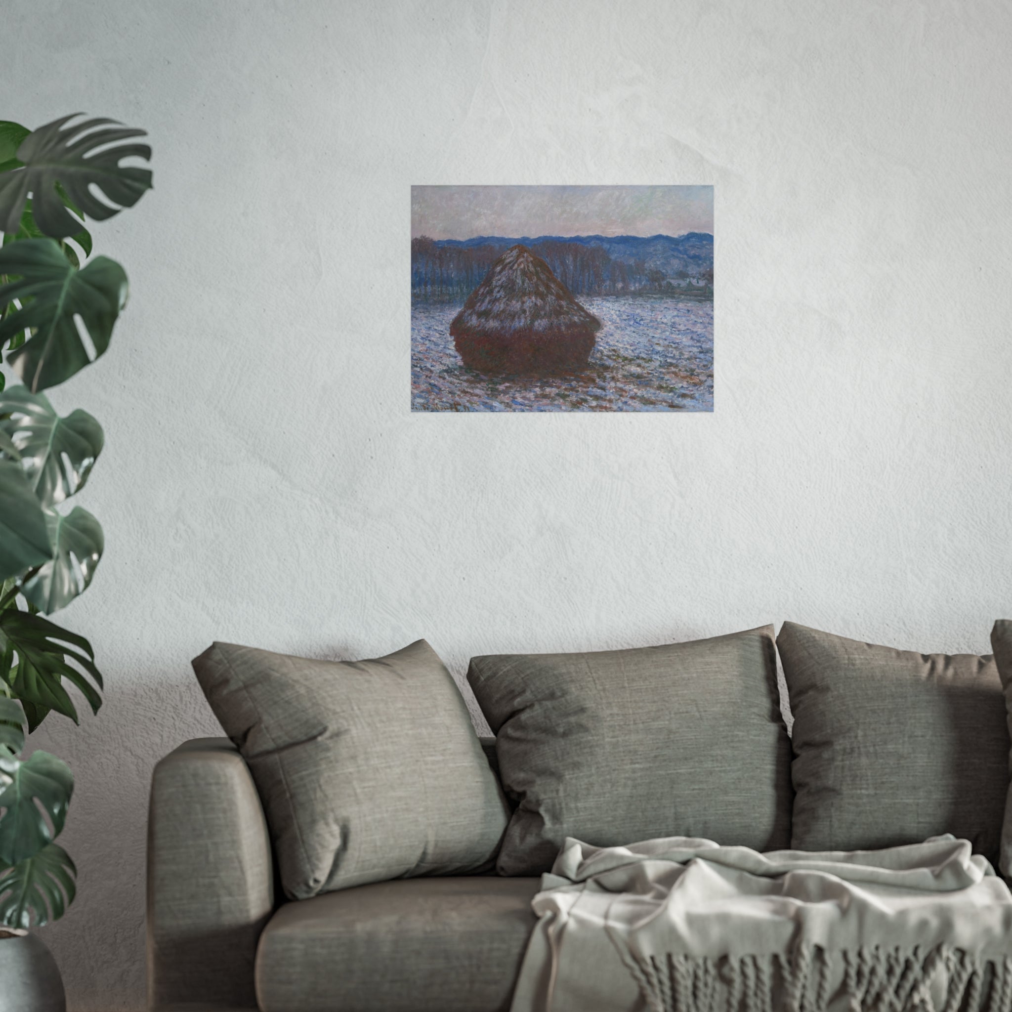 Claude Monet - Stack of Wheat | Fine Art Poster