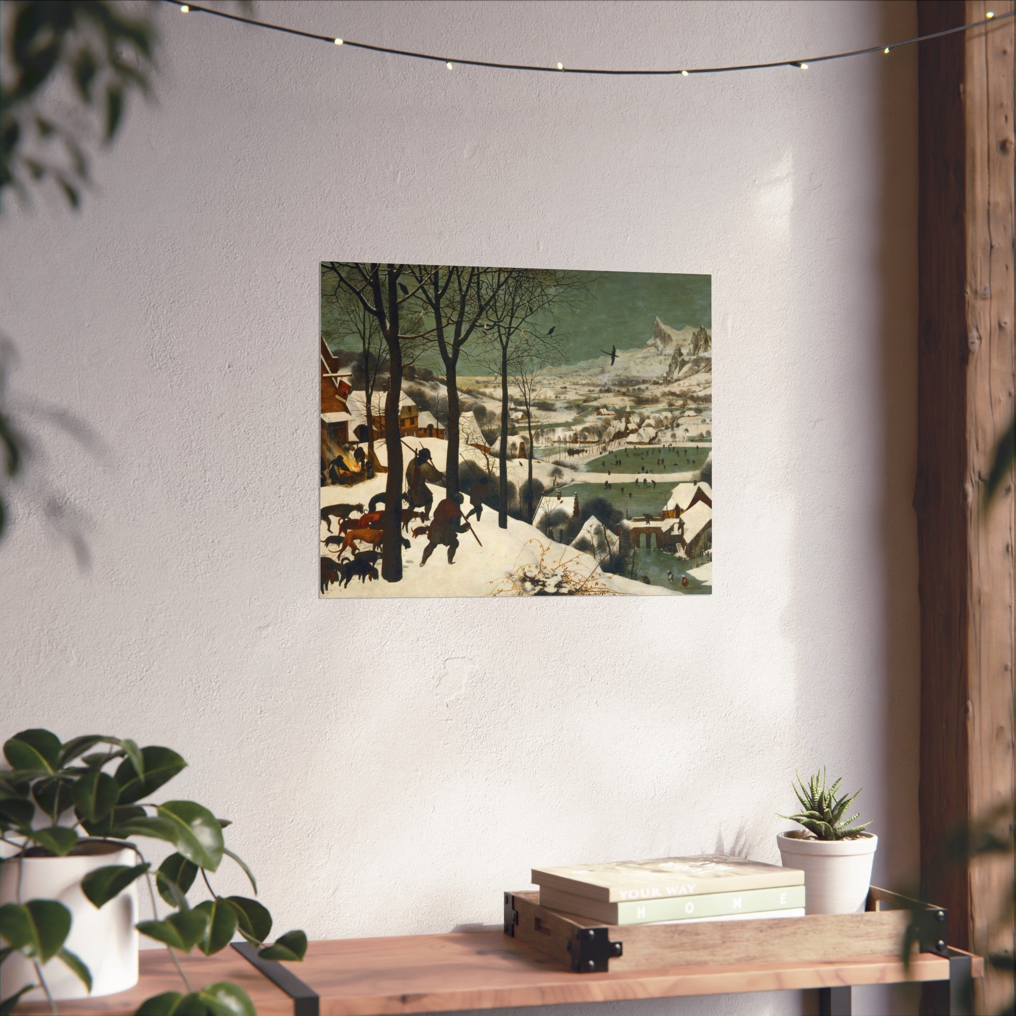 Pieter Bruegel the Elder - Hunters in the Snow (Winter) - Google Art Project | Fine Art Poster