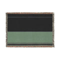 Grove Throw — Ink · Olive · Slate