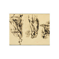 Eugène Delacroix - Study of Arms and Legs of Christ Crucified | Fine Art Poster