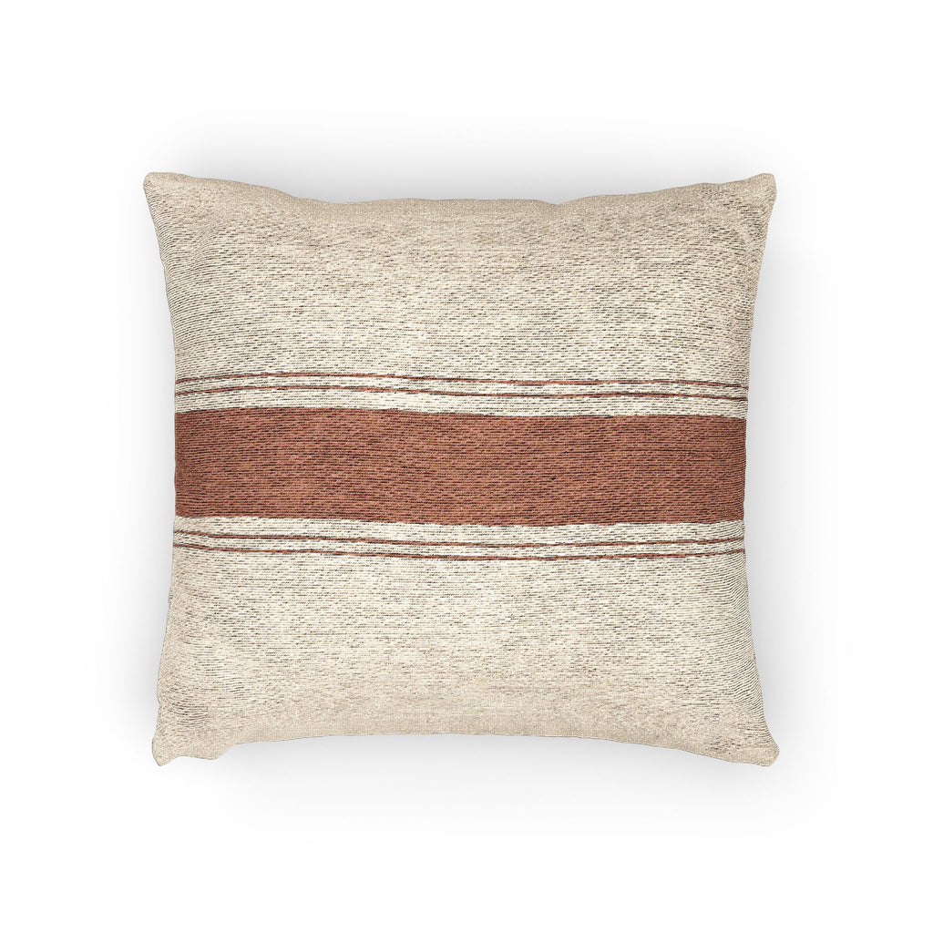 Kiln Grain Sack Stripe Woven Pillow