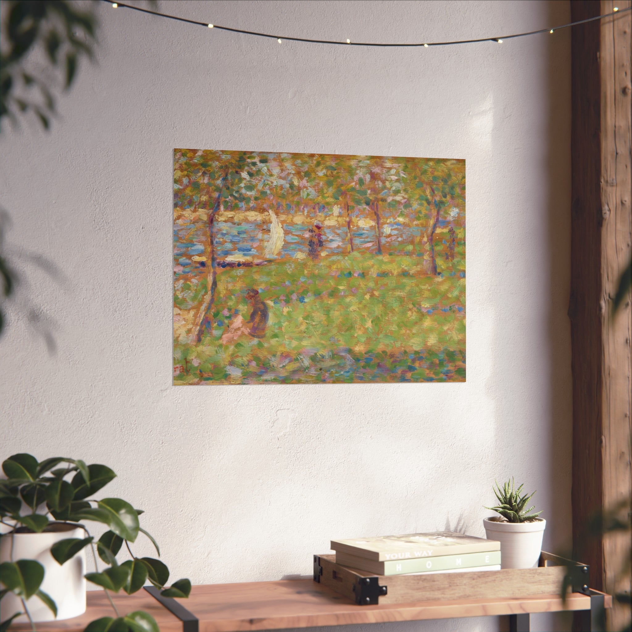 Georges Seurat - Oil Sketch for La Grande Jatte | Fine Art Poster