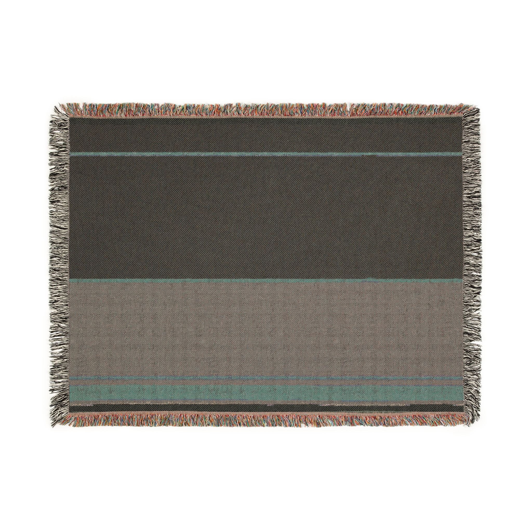 Grove Throw — Stone · Olive · Clay