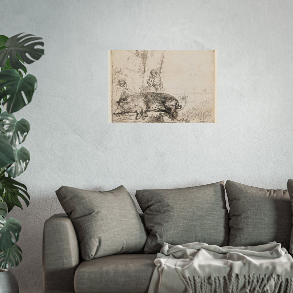 Rembrandt van Rijn - The Hog | Fine Art Poster