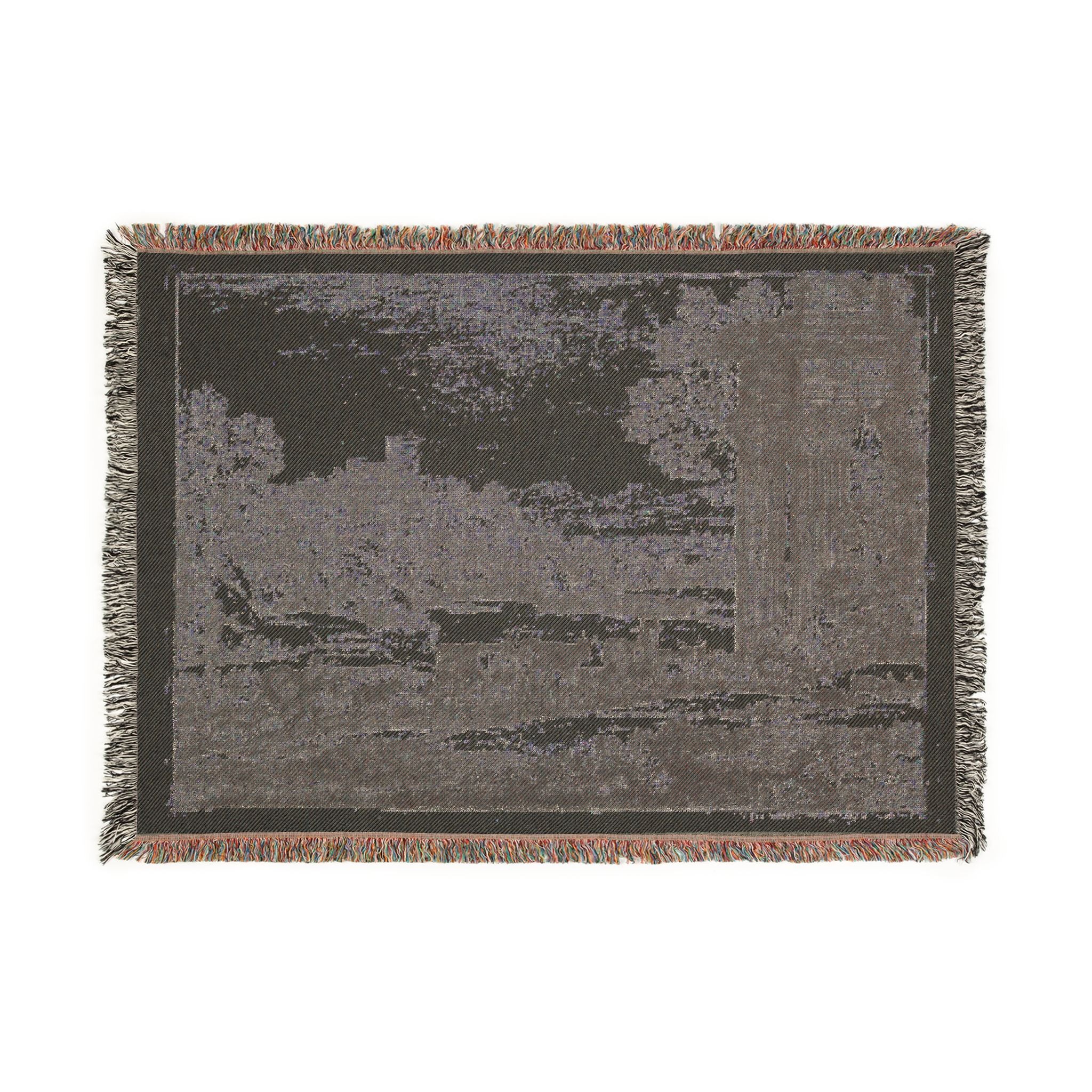 Claude Lorrain - The Herd Returning in Stormy Weather | Woven Tapestry Blanket