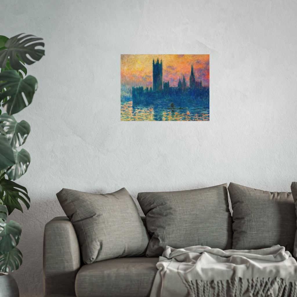 Claude Monet - Houses of Parliament, London | Fine Art Poster