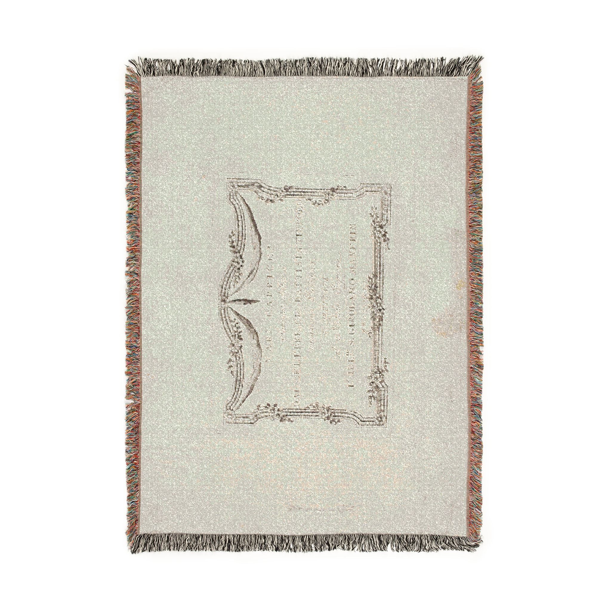 Giovanni Battista Tiepolo - Frontispiece from Capricci | Woven Tapestry Blanket