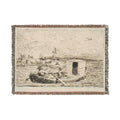 Charles François Daubigny - Cambronne's Word | Woven Tapestry Blanket