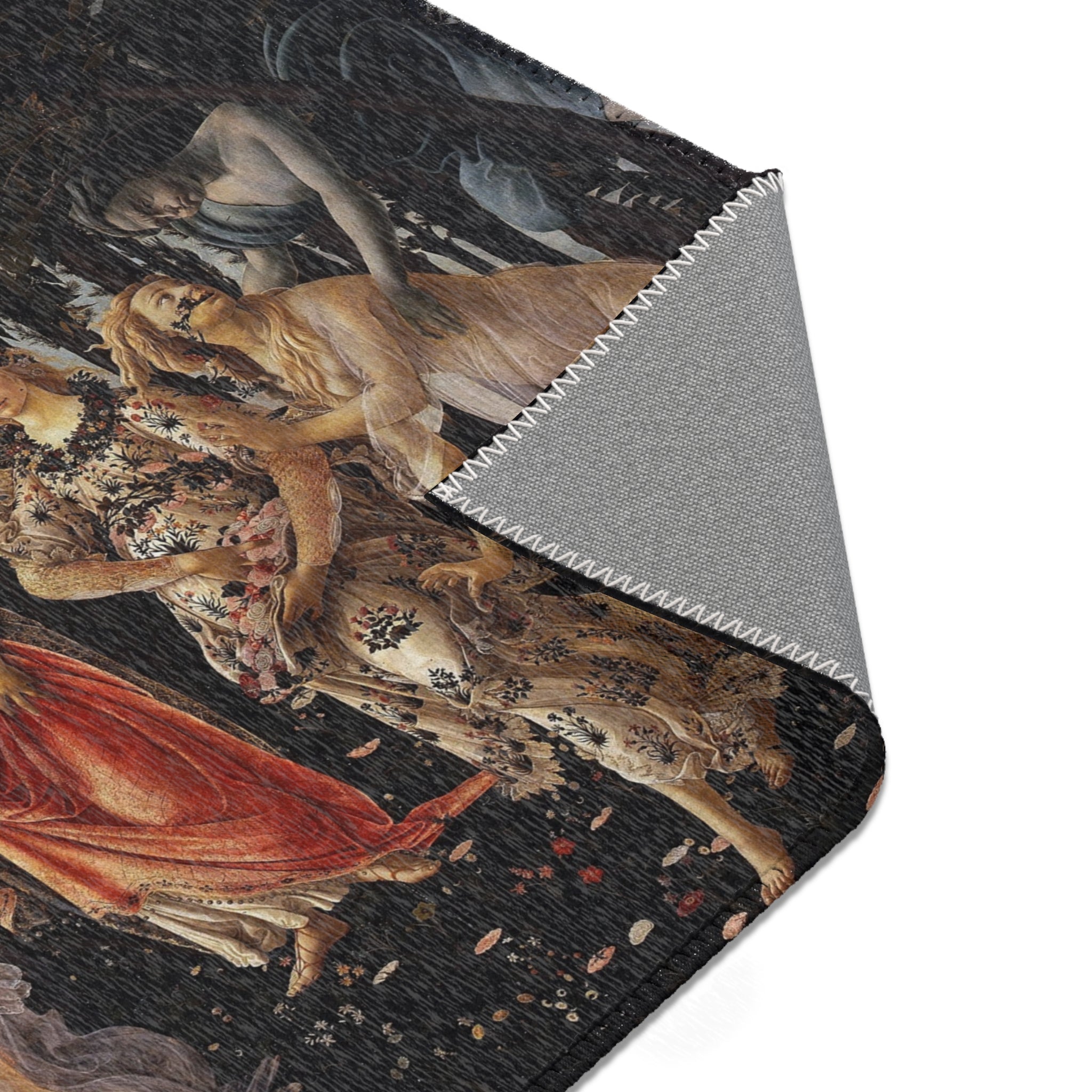 Botticelli-primavera | Area Rug