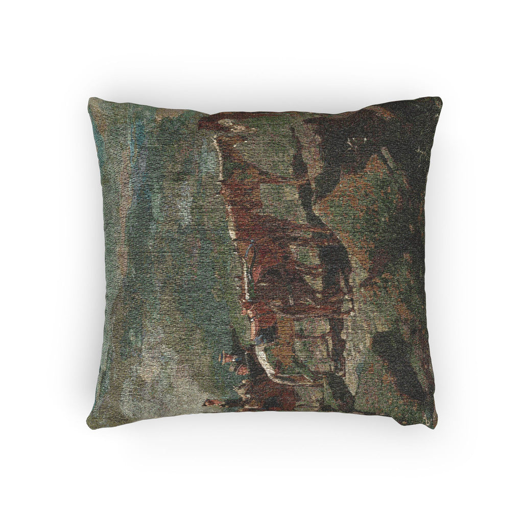 Winslow Homer - Mount Washington | Woven Pillow