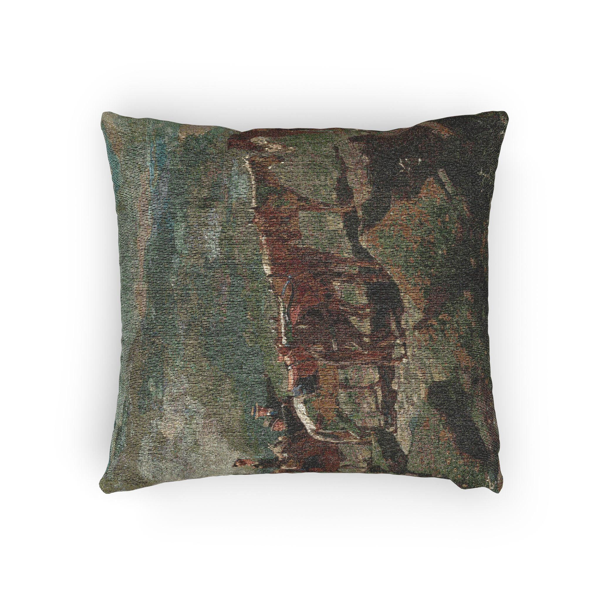 Winslow Homer - Mount Washington | Woven Pillow