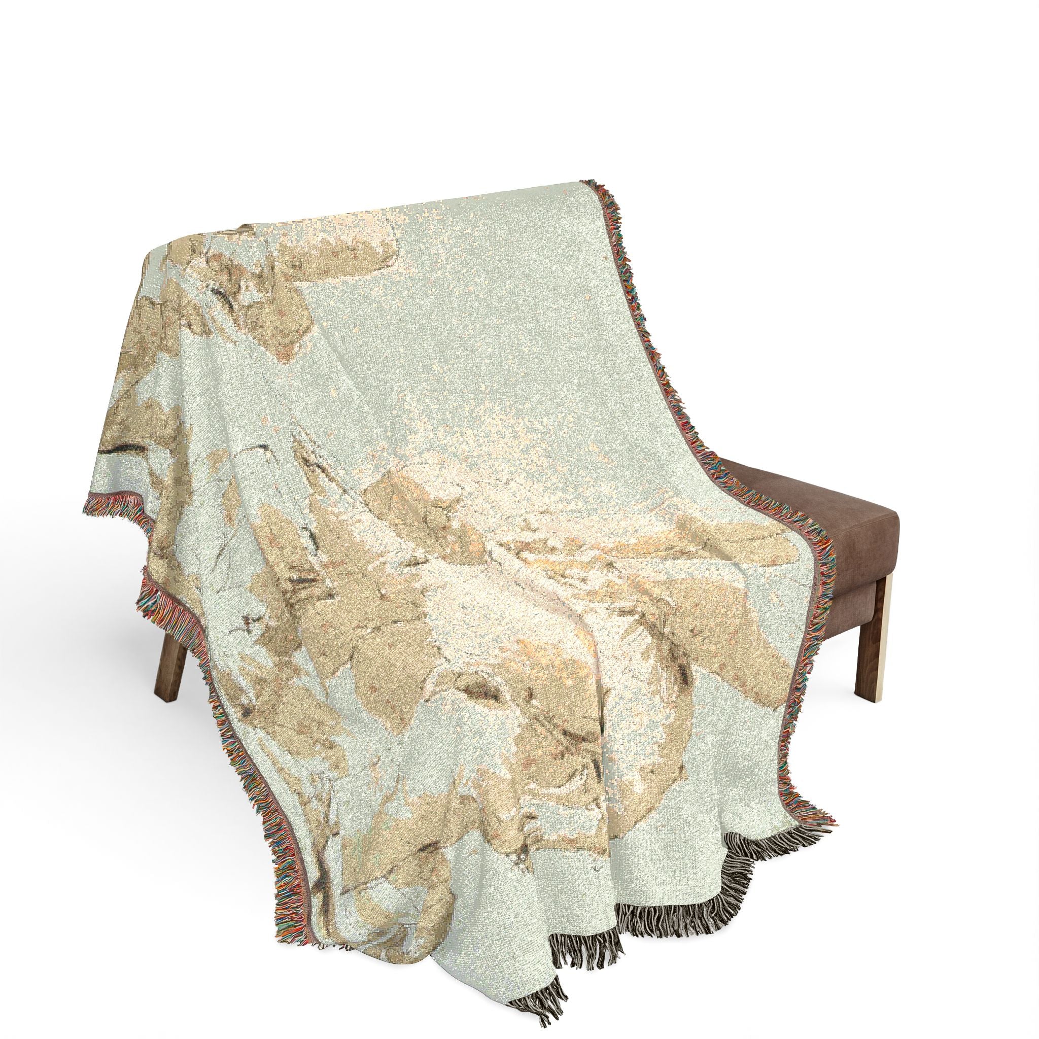Giovanni Battista Tiepolo - Punchinellos Cooking and Tasting Gnocchi (Punchinellos' Repast) | Woven Tapestry Blanket