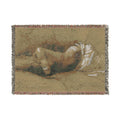 Pierre Puvis de Chavannes - Study of a Sleeping Woman | Woven Tapestry Blanket