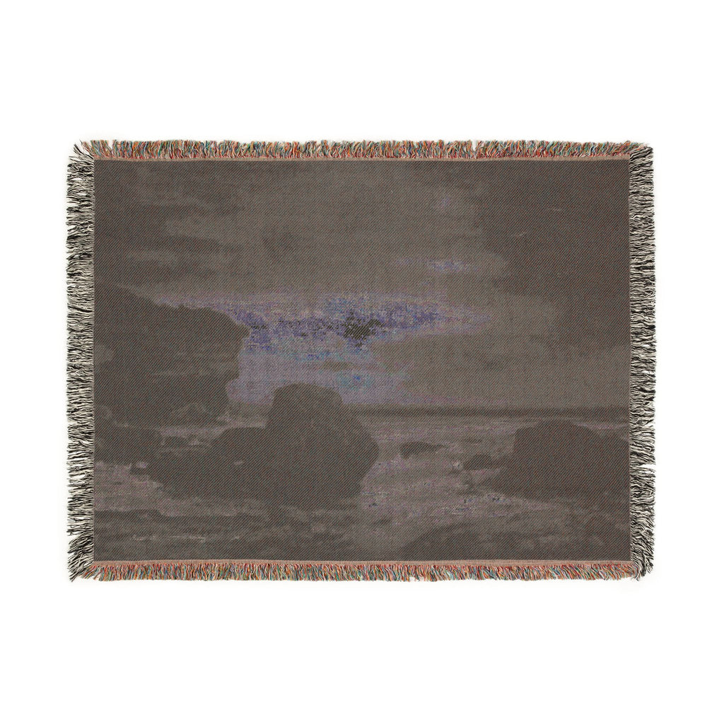 George Inness - A Marine | Woven Tapestry Blanket