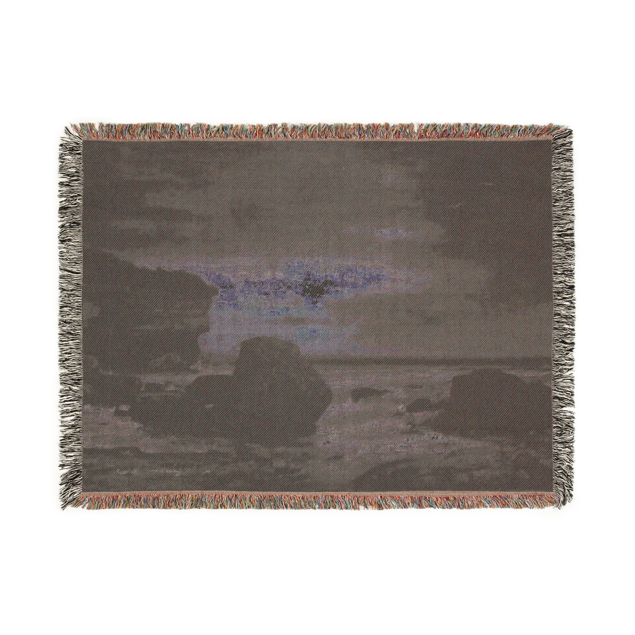 George Inness - A Marine | Woven Tapestry Blanket
